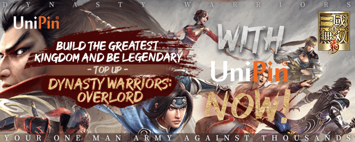 Dynasty Warriors: Overlord is Available on UniPin Now! (MY)